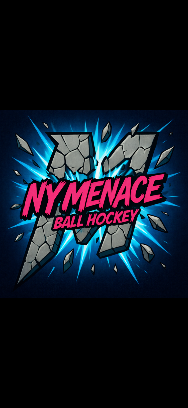 NY Menace Beaver A youth ball hockey team at the RiverWinds Cup